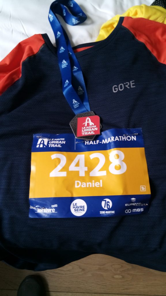 trail Urbain LE HAVRE 22 mai 2022 - 22 Km 2000 marches, 500m D+